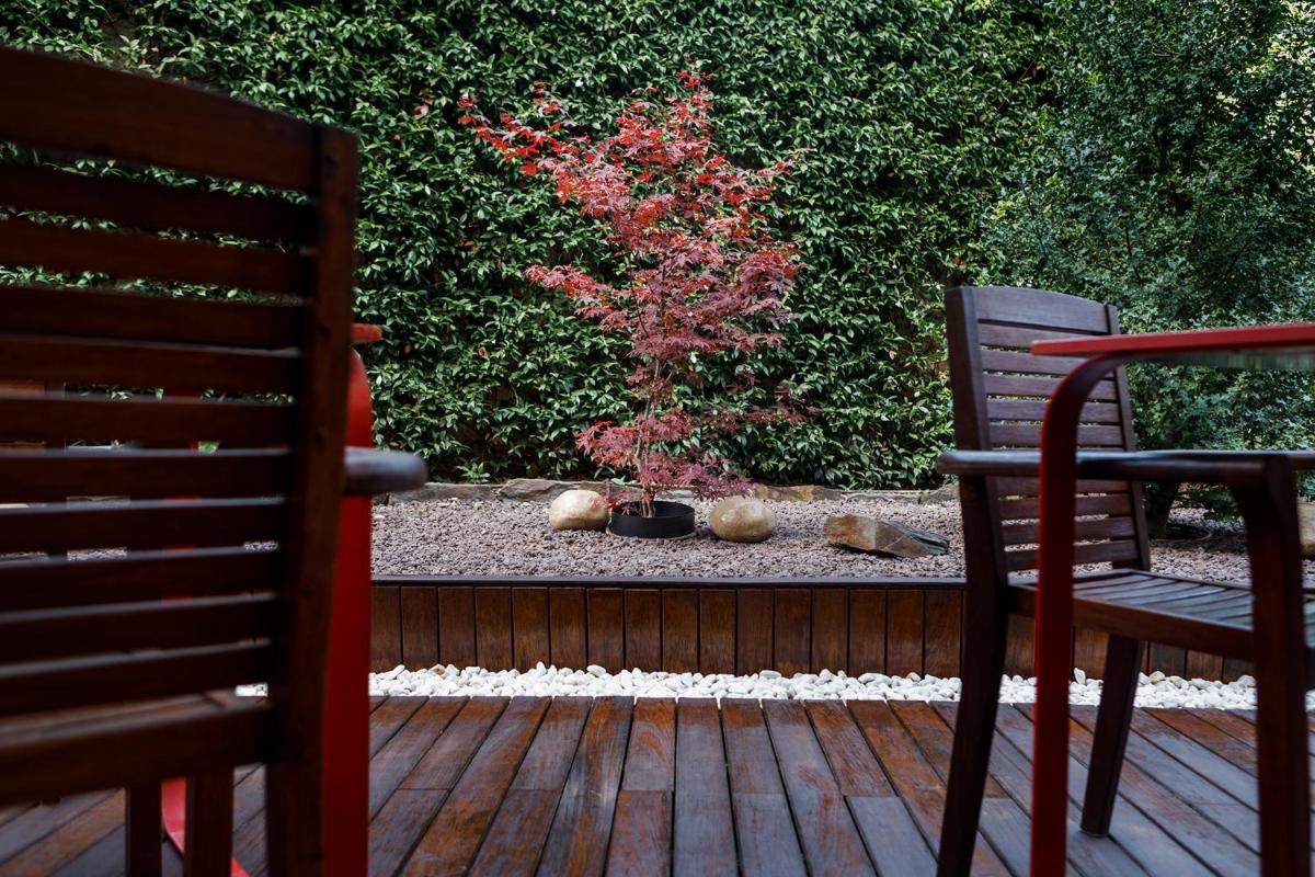 Jardín al aire libre en Eco Hotel Boutique & Spa Capitulo Trece - Adults Only