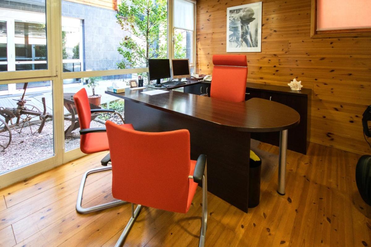 Zona de estar de Hotel Somlom - ECO Friendly Montseny