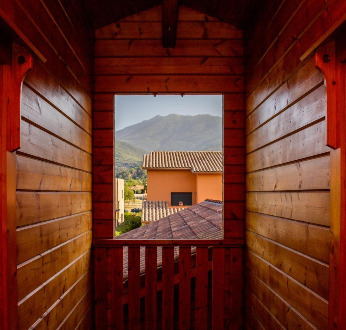 Vista general de una montaña o vista desde el hotel