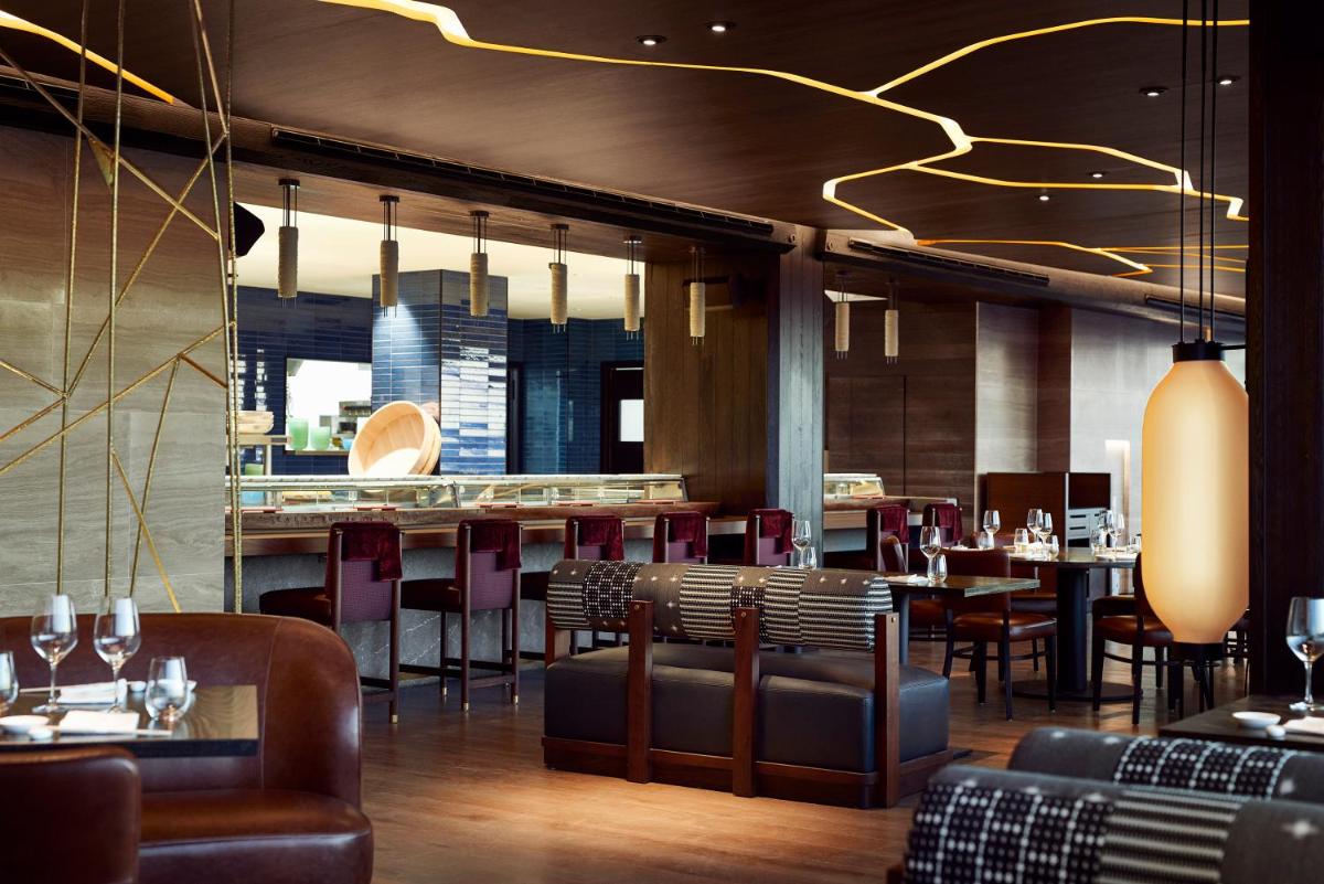 Zona de estar de Nobu Hotel Barcelona