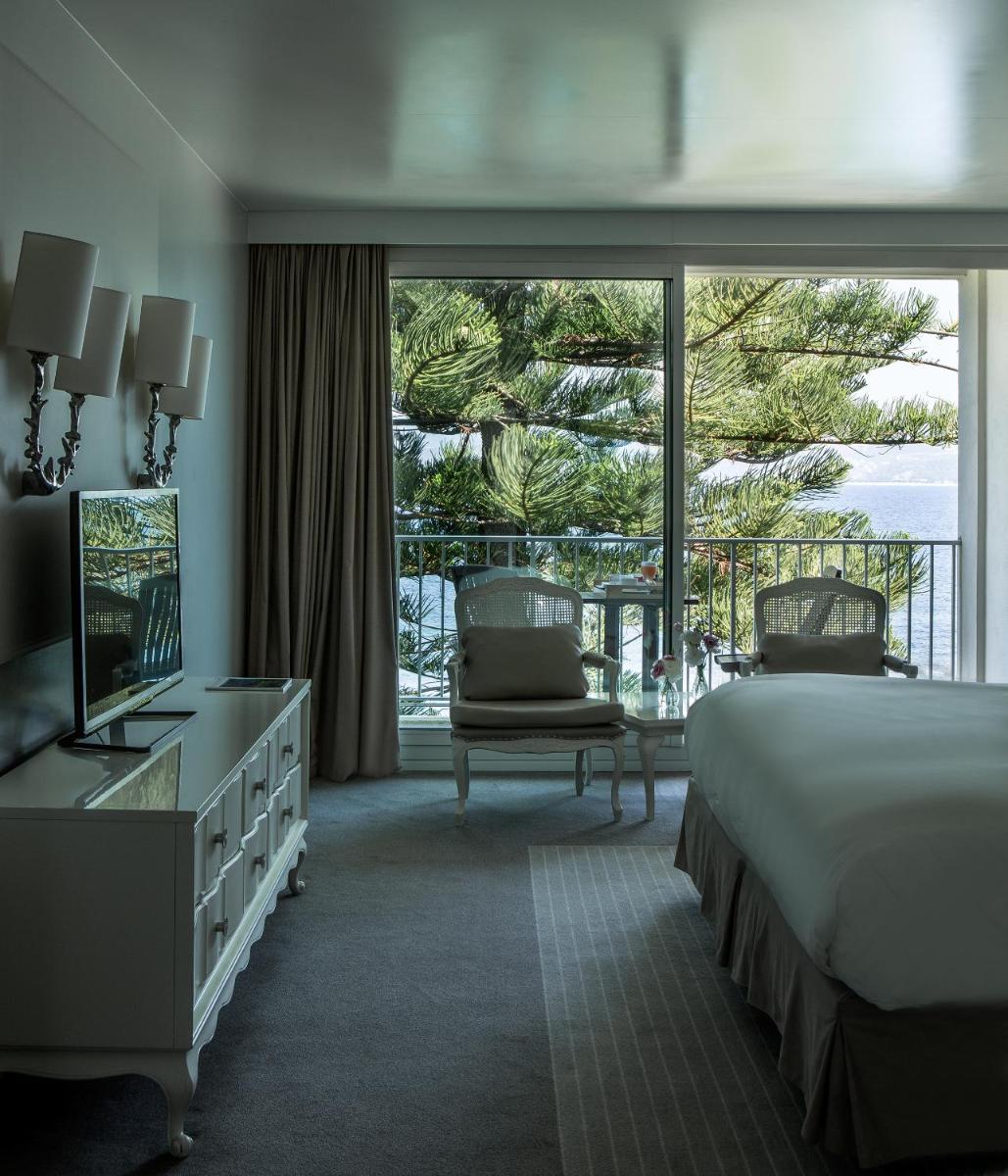 Un ou plusieurs lits dans un hébergement de l'établissement Sofitel Golfe d'Ajaccio Thalassa Sea & Spa