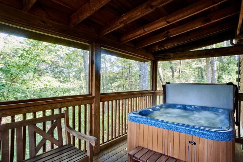 Afternoon Delight 1 Bedroom Cabin Rental between Gatlinburg and Pigeon Forge Great Couple getaway - Housity