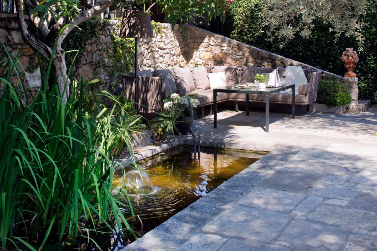 Jardin de l'établissement Bastide Saint Antoine - Relais & Châteaux