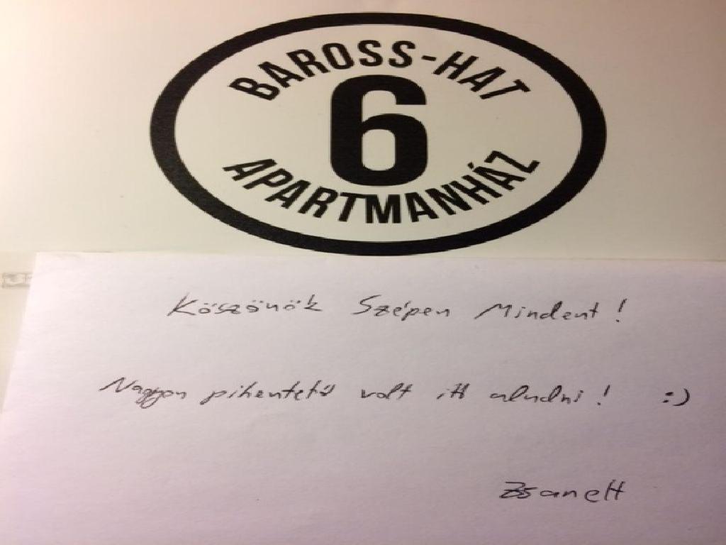 Suitetrails - Baross-hat apartmanház