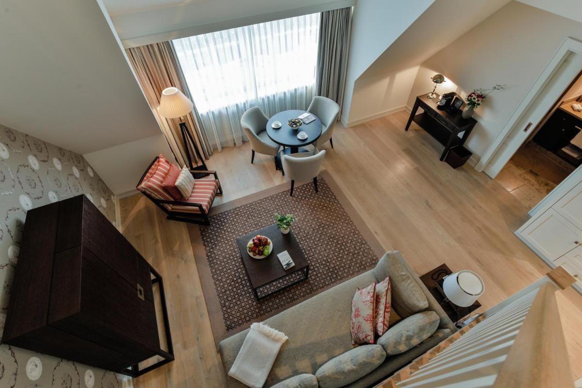 Ein Sitzbereich in der Unterkunft Severin's Resort & Spa