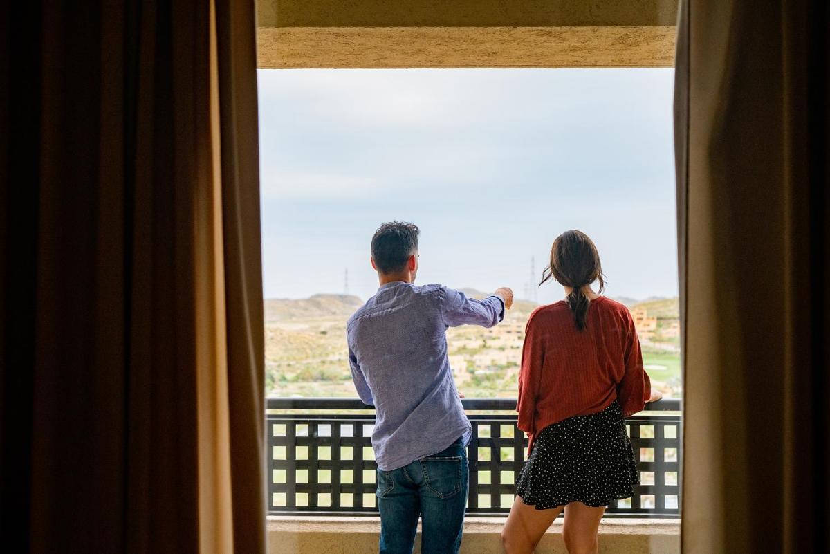 Un balcón o terraza de Hotel Valle del Este