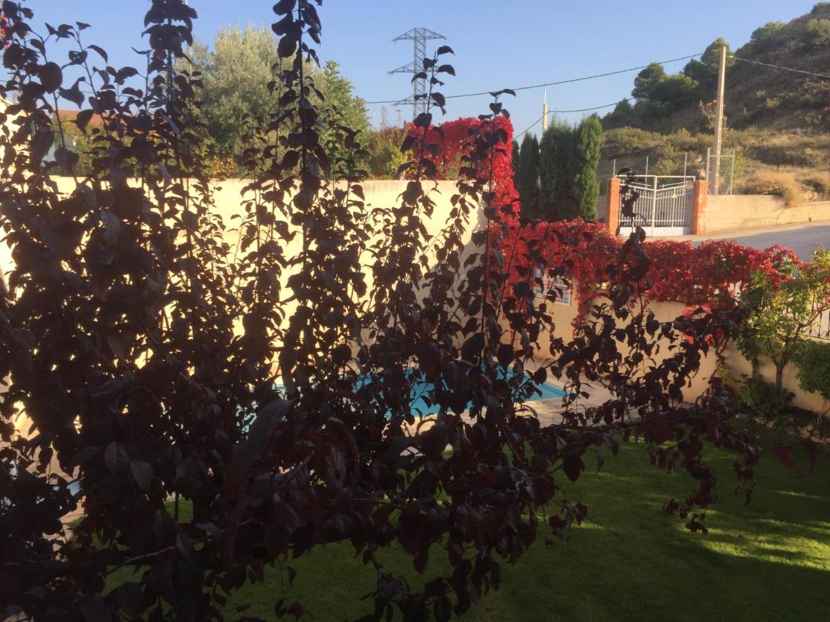 Jardín al aire libre en Hotel Castellote