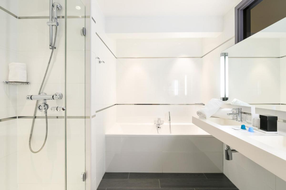 Salle de bains dans l'établissement 7Hotel&Spa