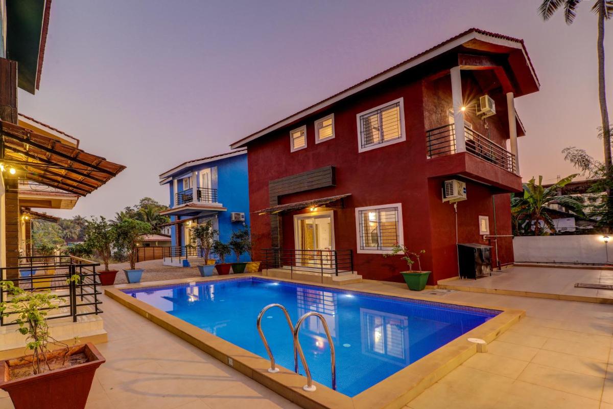 JAQK Holidays - 9BHK Villa for Big Groups, Private Pool-WiFi-Cartaker-Parking, North Goa - Hizvo