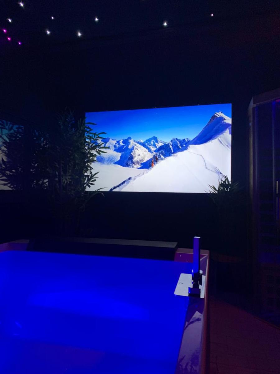 Télévision ou salle de divertissement dans l'établissement Sure Hotel by Best Western Annecy