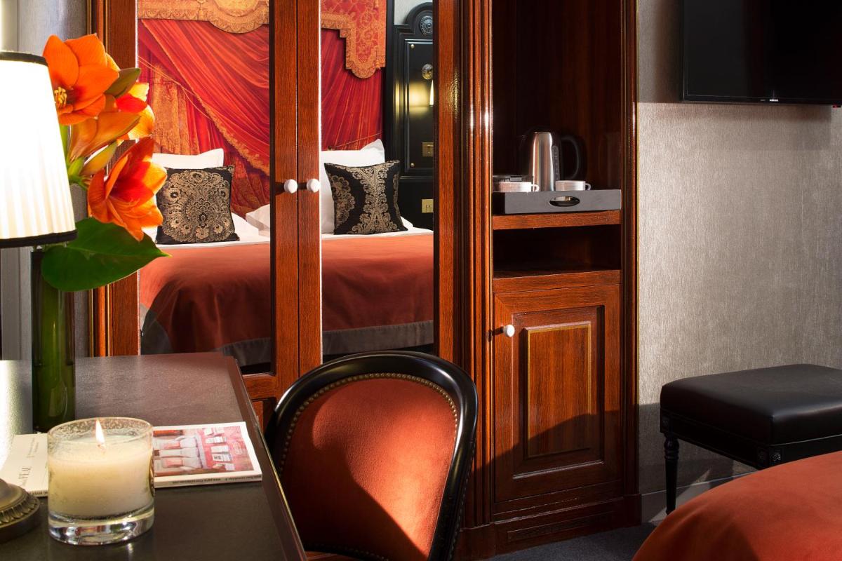 Coin salon dans l'établissement Le Belmont Paris