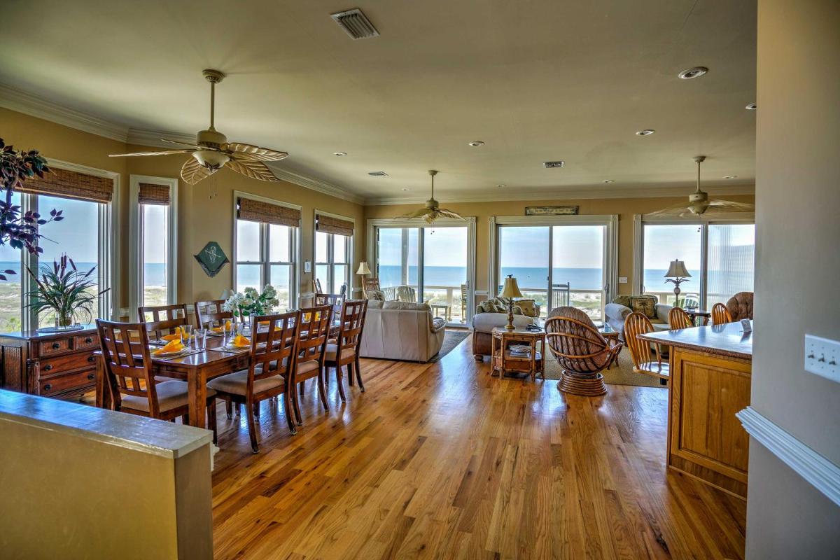 Cape San Blas Home with Private Boardwalk to Beach! - Housity