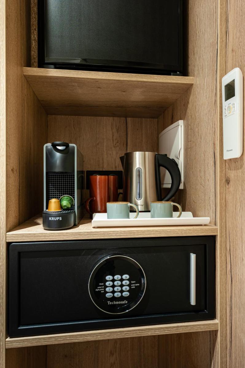 Cuisine ou kitchenette dans l'établissement Les Nomades Beaune