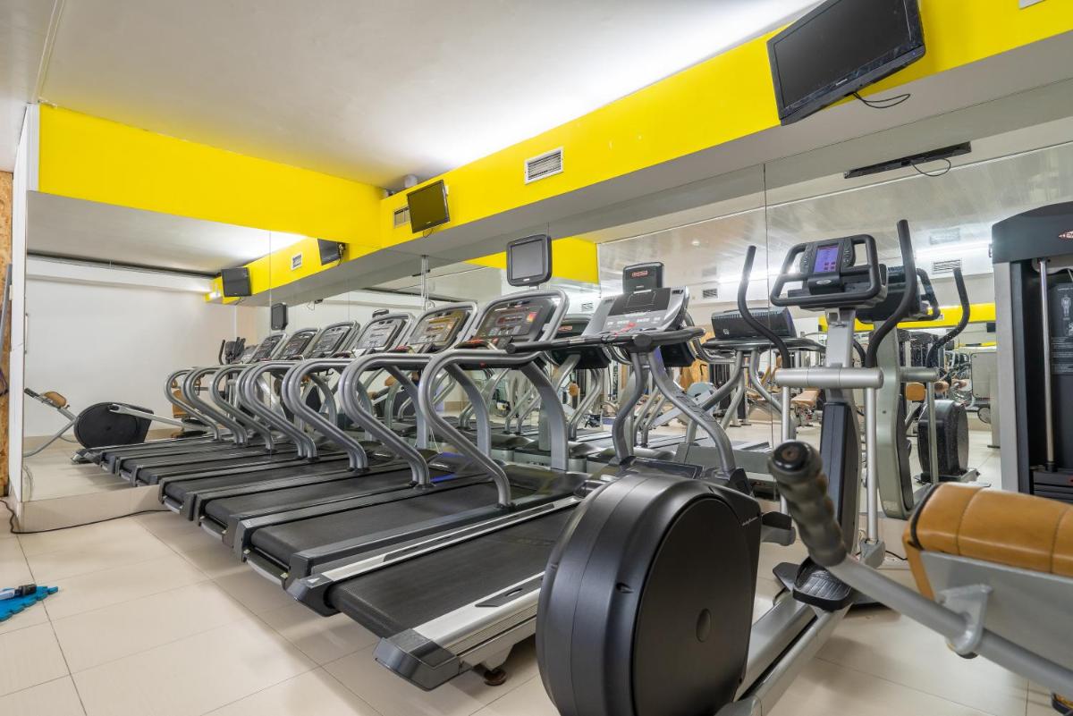 O centro de fitness e/ou as comodidades de fitness de Hotel de Ilhavo Plaza & Spa