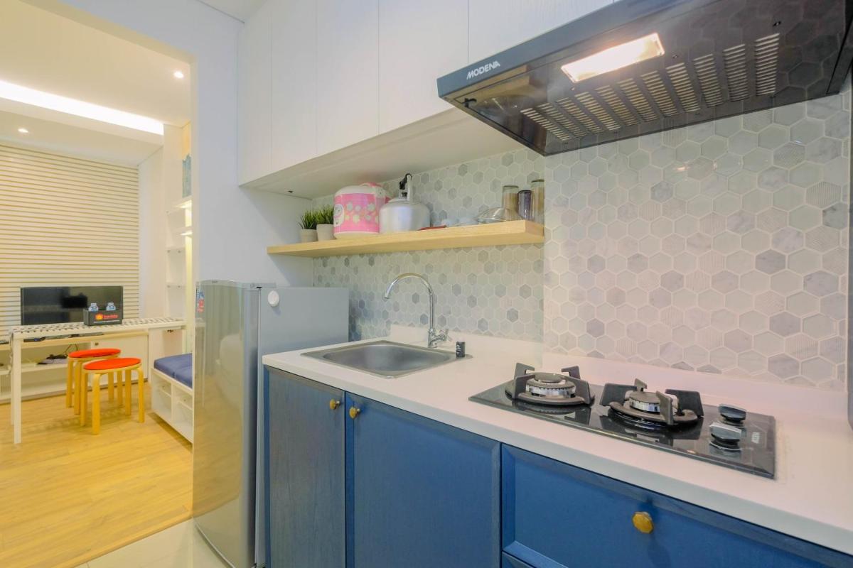 Comfortable Studio Apartment at Woodland Park Residence By Travelio - Hizvo