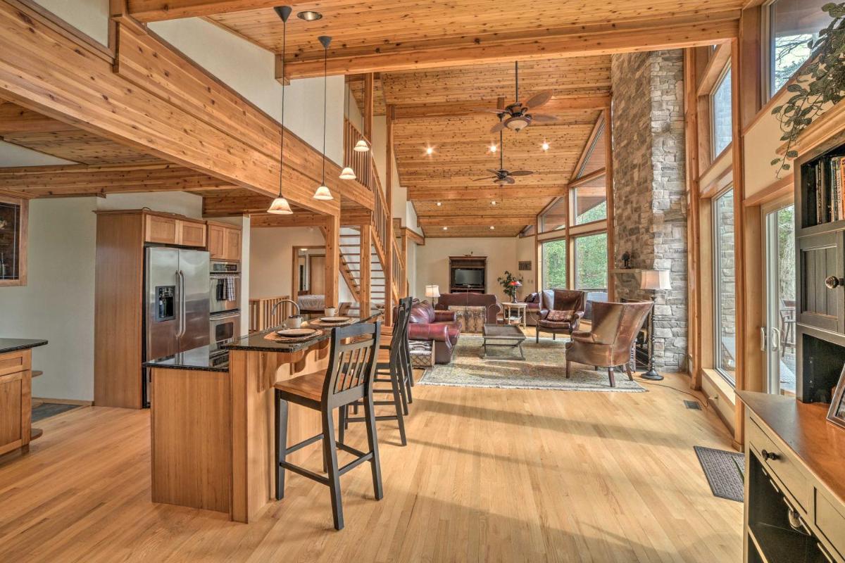Waterfront Cottage with Fishing Dock and Fireplace! - Housity