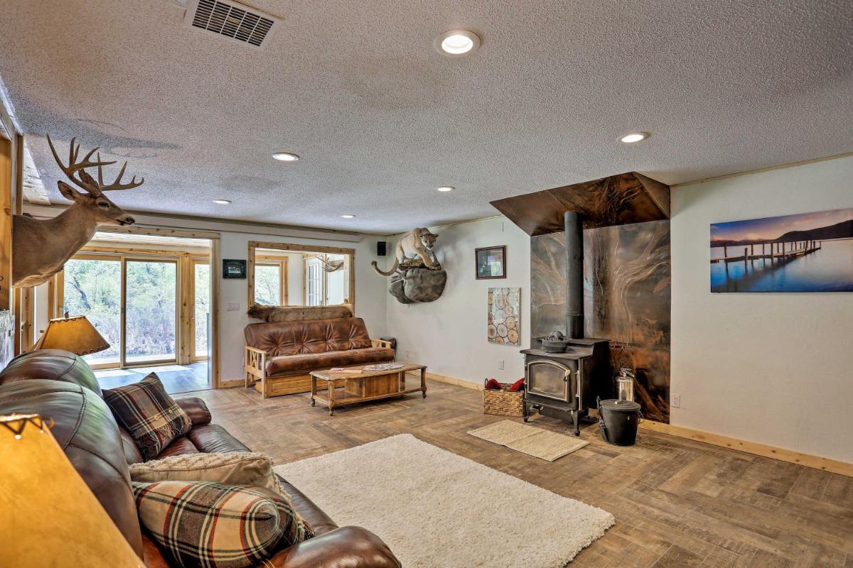 Rapid Creek Waterfront Cabin in Black Hills! - Housity