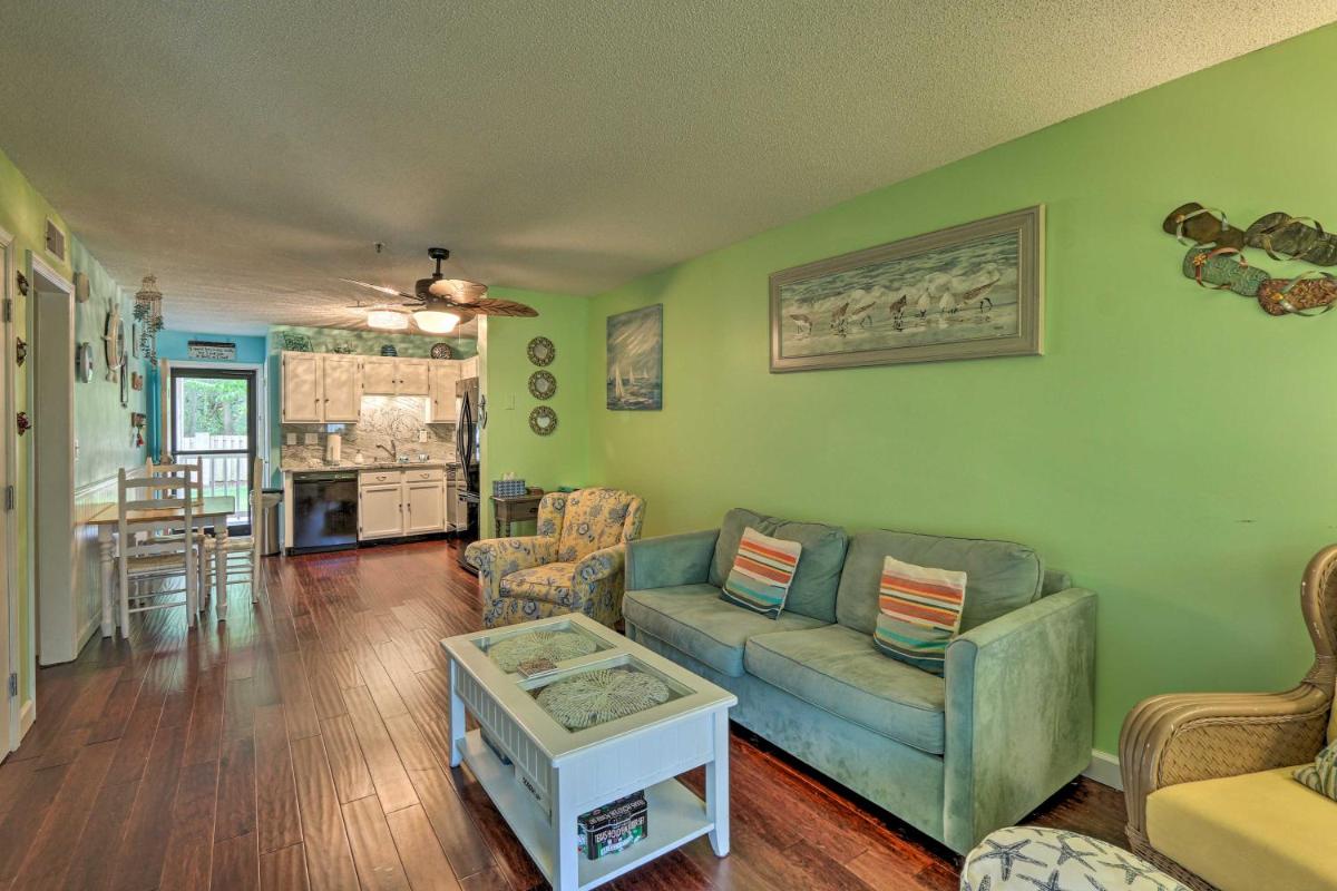 Beach and Pool Access Colorful Hilton Head Condo! - Housity