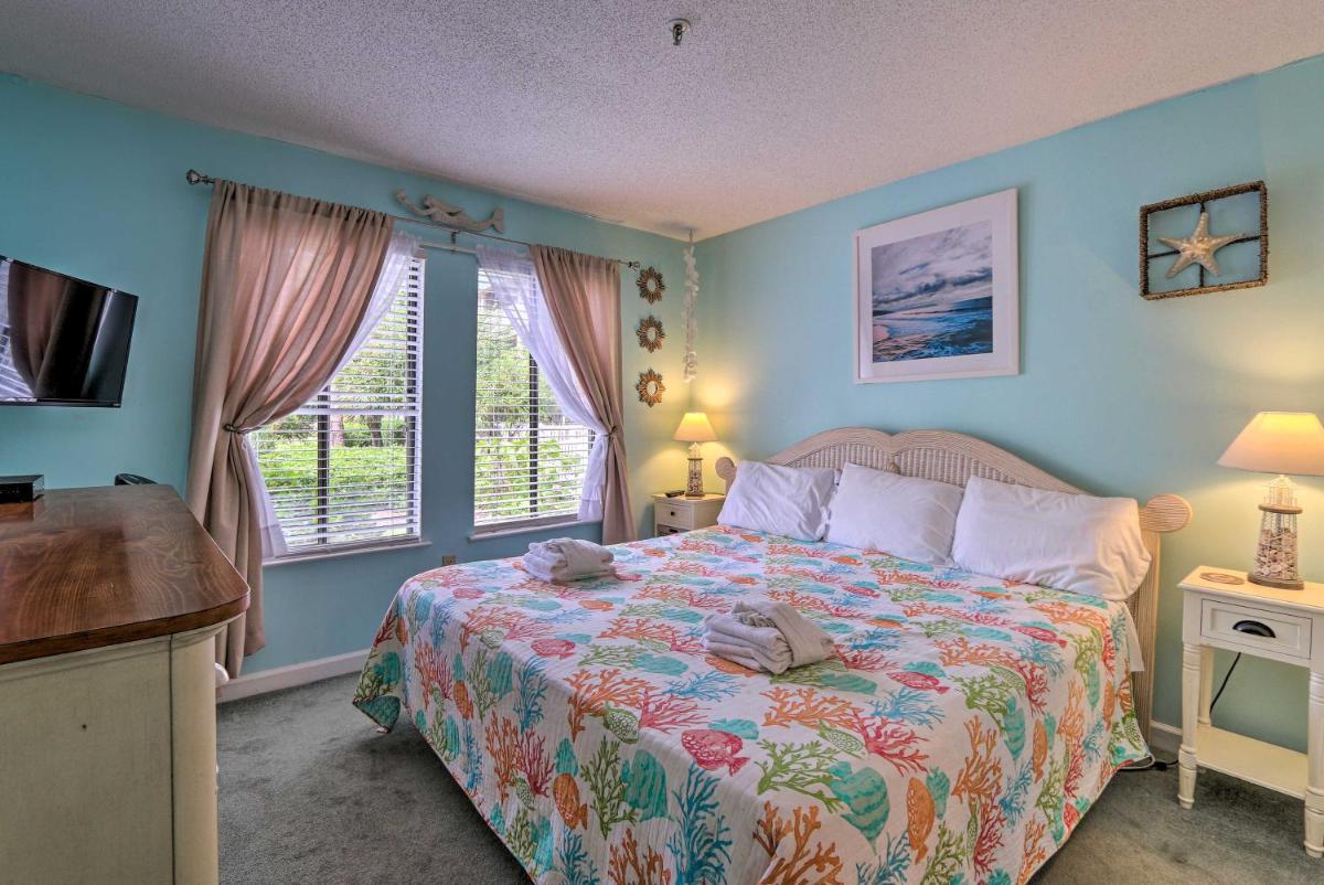 Beach and Pool Access Colorful Hilton Head Condo! - Housity
