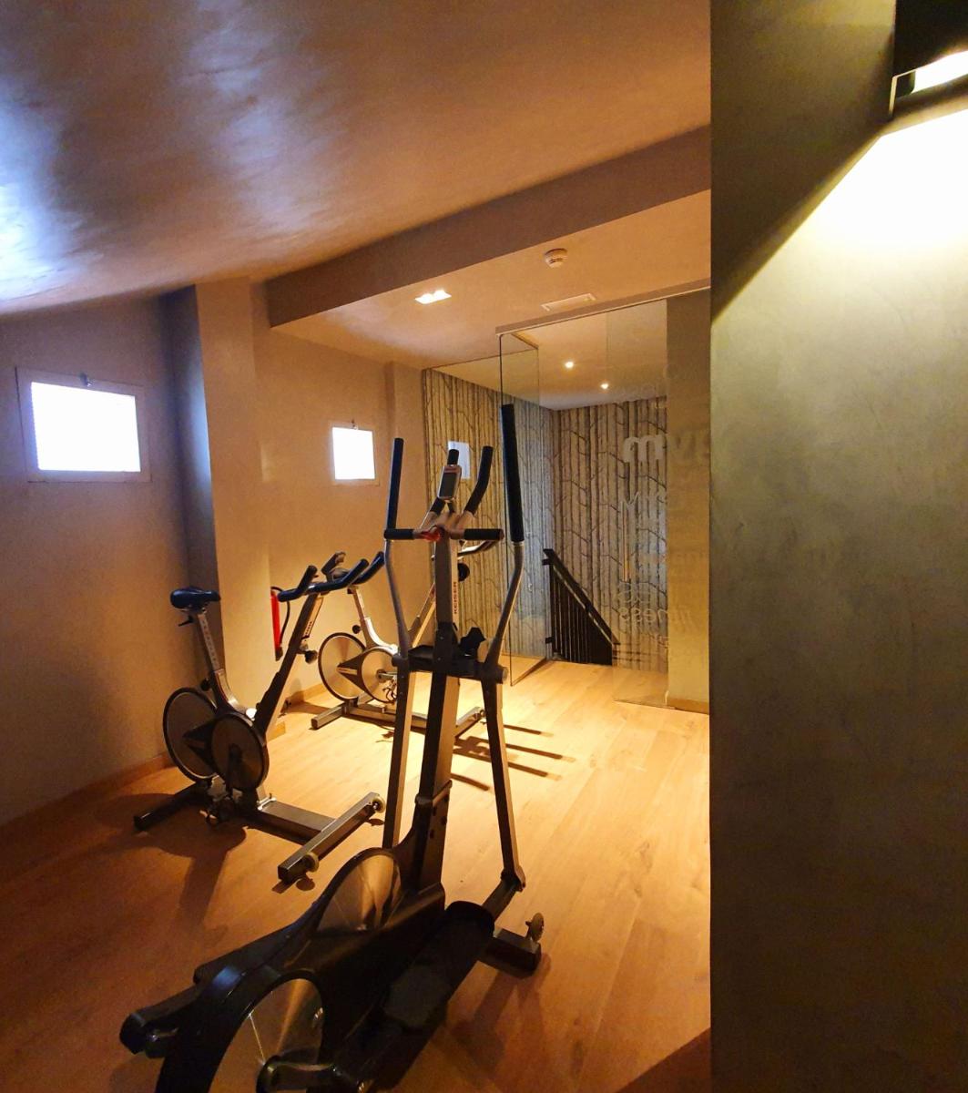 Gimnasio o instalaciones de fitness de Hotel Villa Real, a member of Preferred Hotels & Resorts