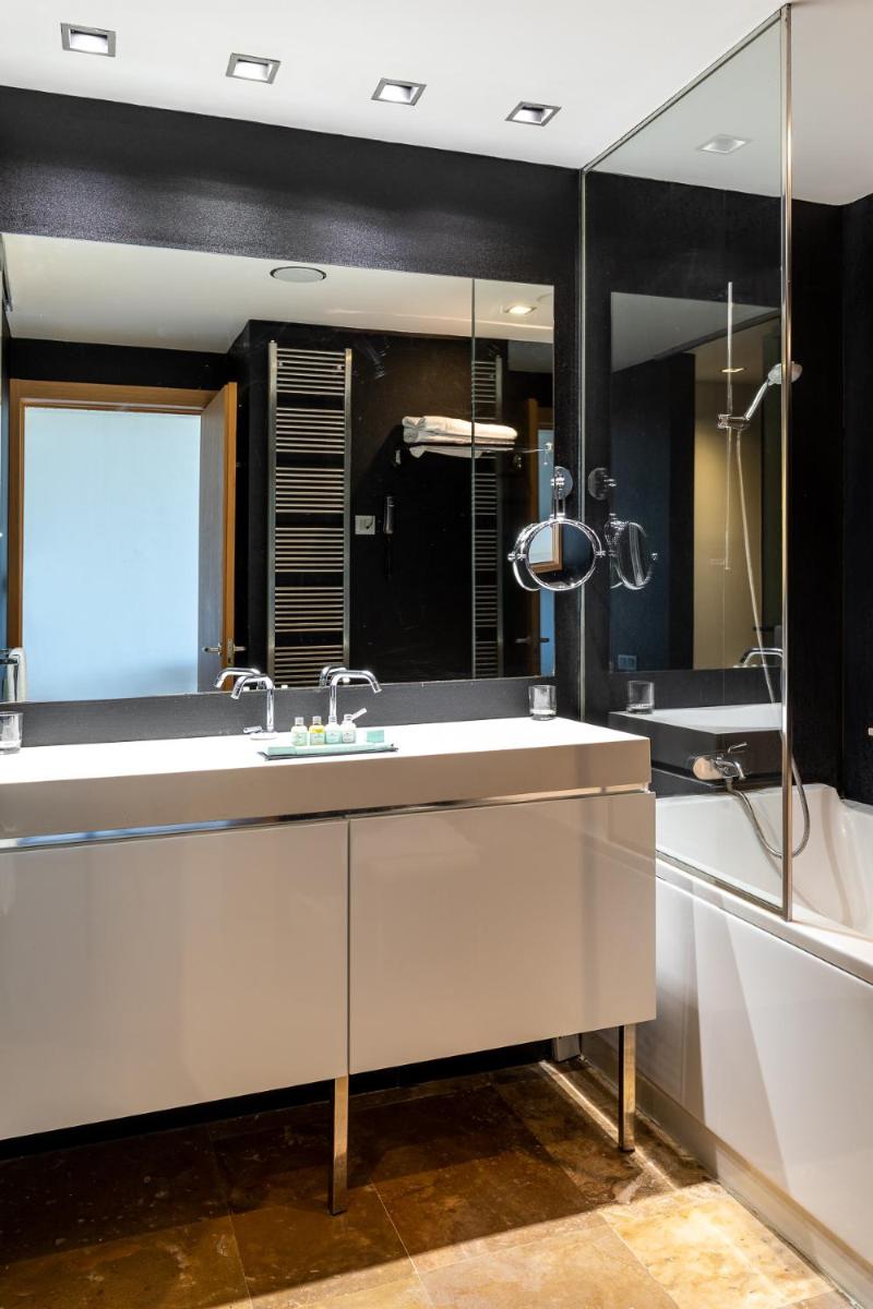Un baño de Parador de El Saler