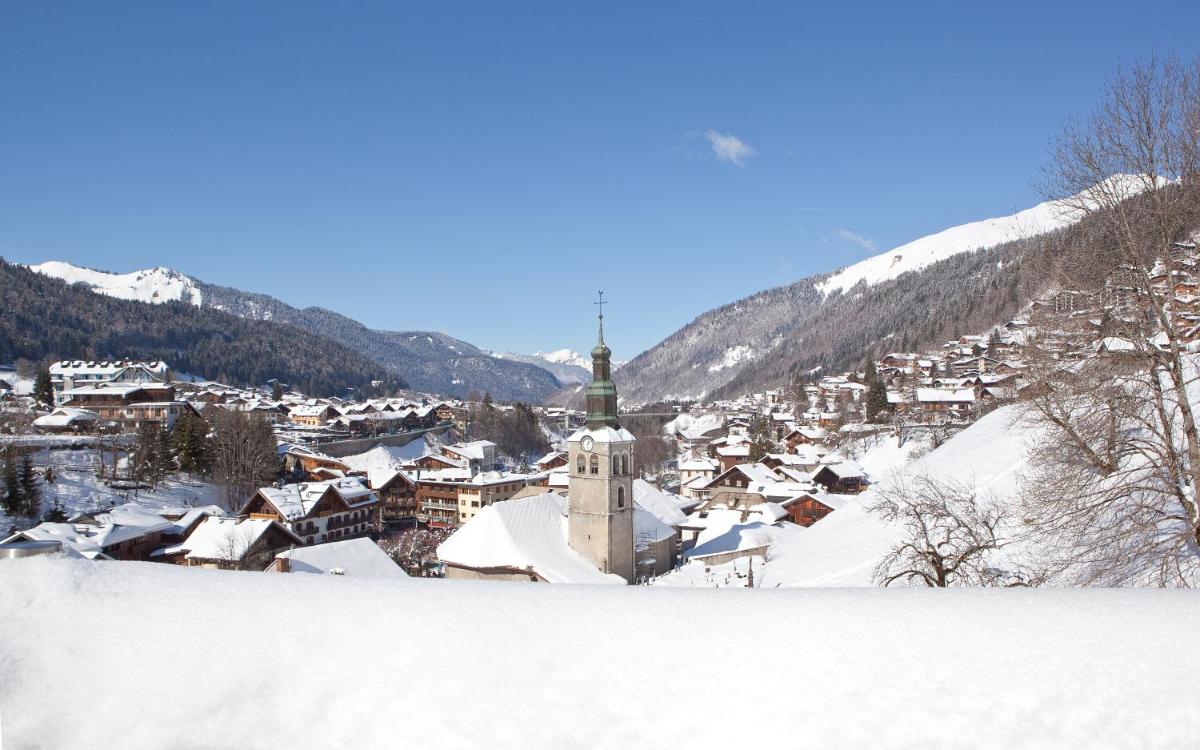 L'établissement Hotel le Petit Dru en hiver