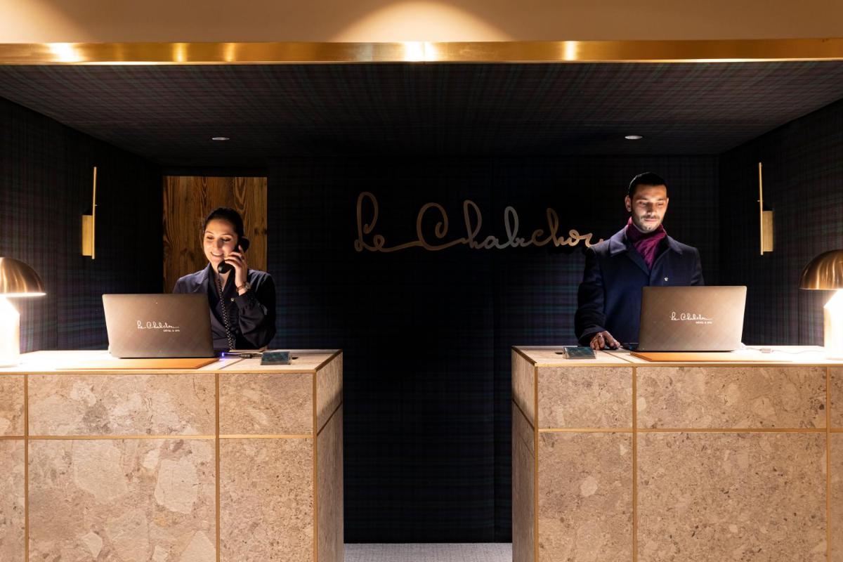 Membres du personnel de l'établissement Hotel Le Chabichou