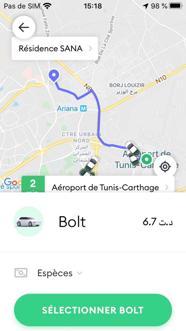 Apartment Tunis 2 Near airport - Housity