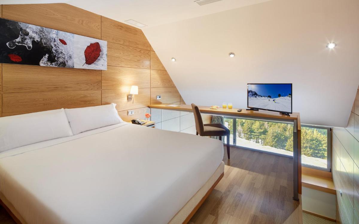 Cama o camas de una habitación en Hotel & Spa La Collada