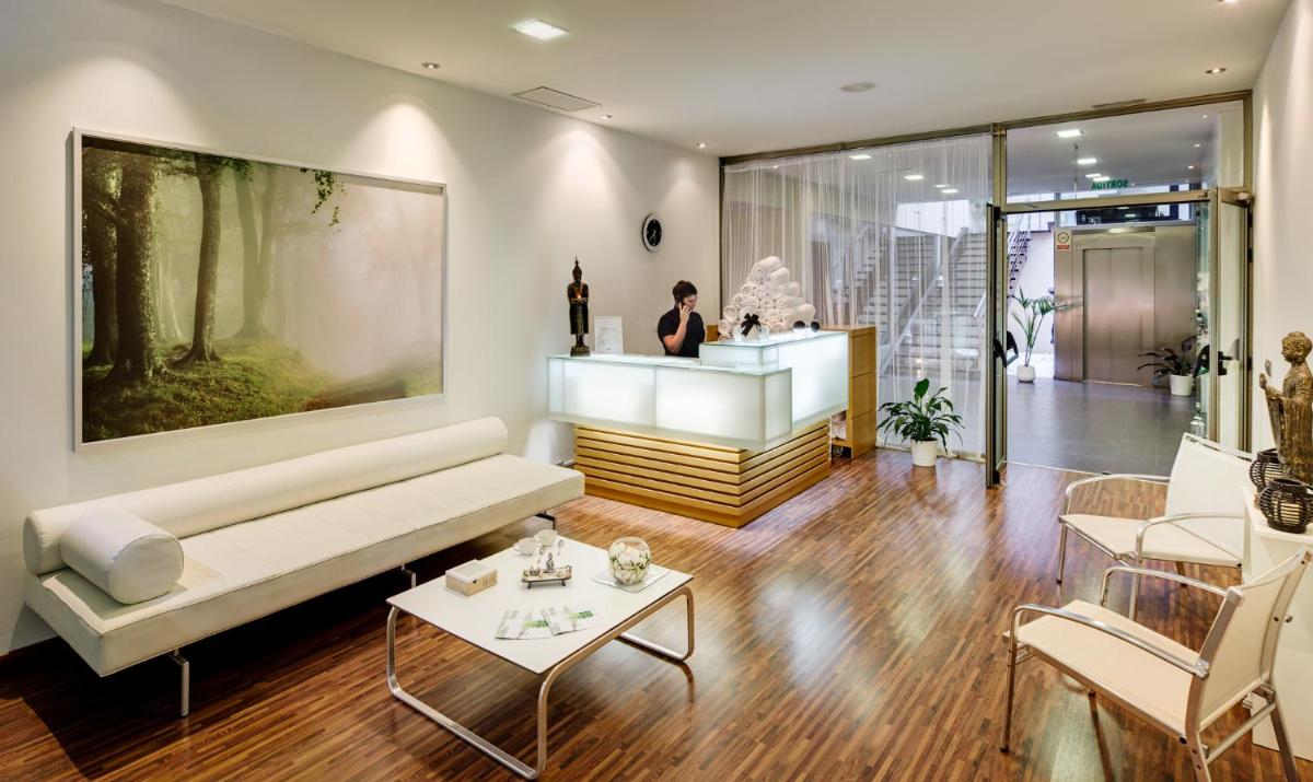 Zona de estar de Hotel & Spa La Collada