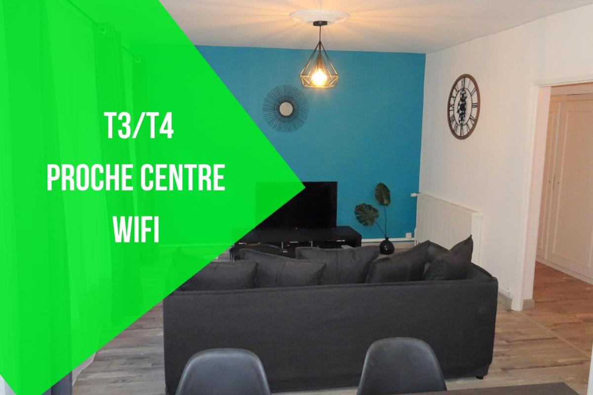 Grand appartement T3/T4 proche des berges du Cher - Housity