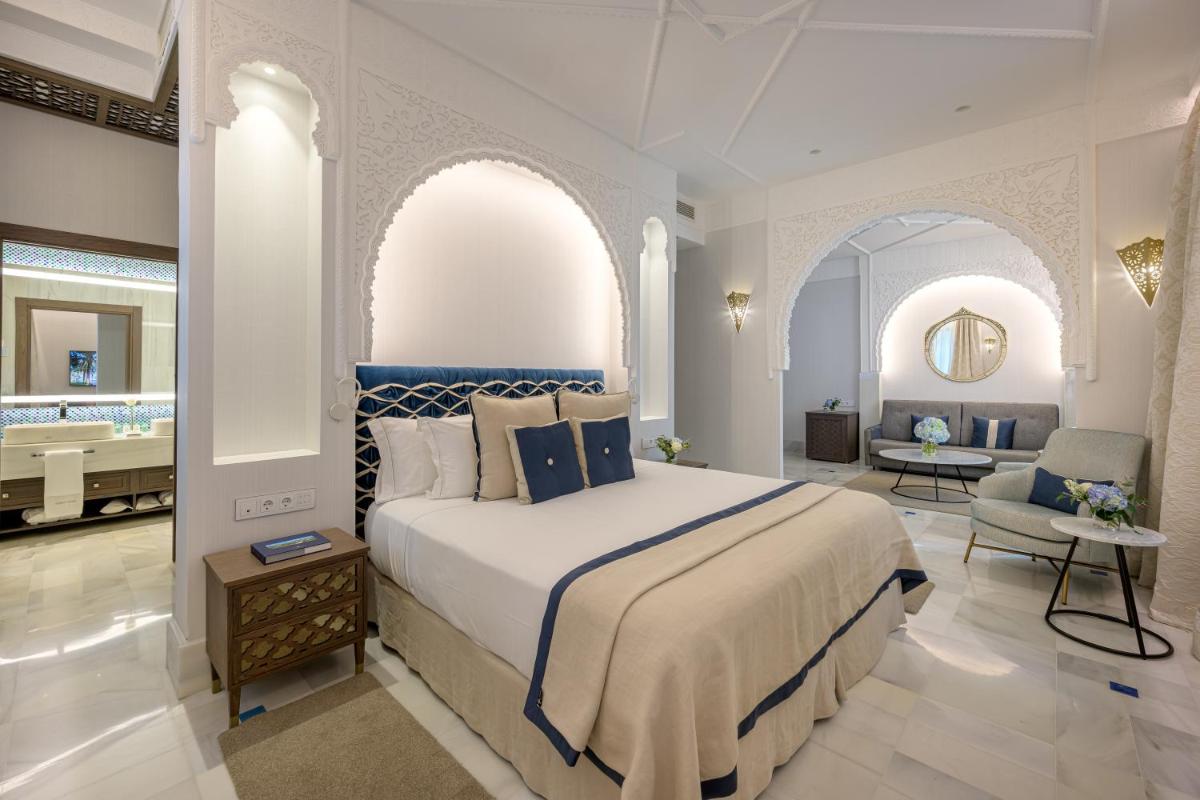 Cama o camas de una habitación en Gran Hotel Miramar GL