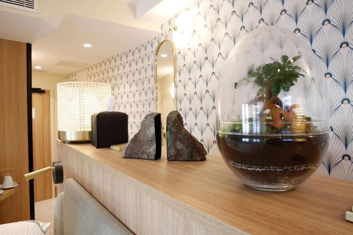 Coin salon dans l'établissement Splendid Hôtel & Spa