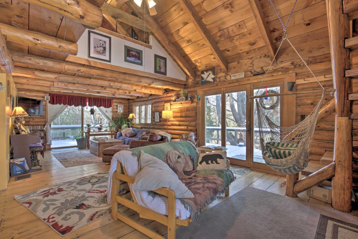 Cabin Private Hot Tub, Walk to Pats Peak Ski Area - Housity