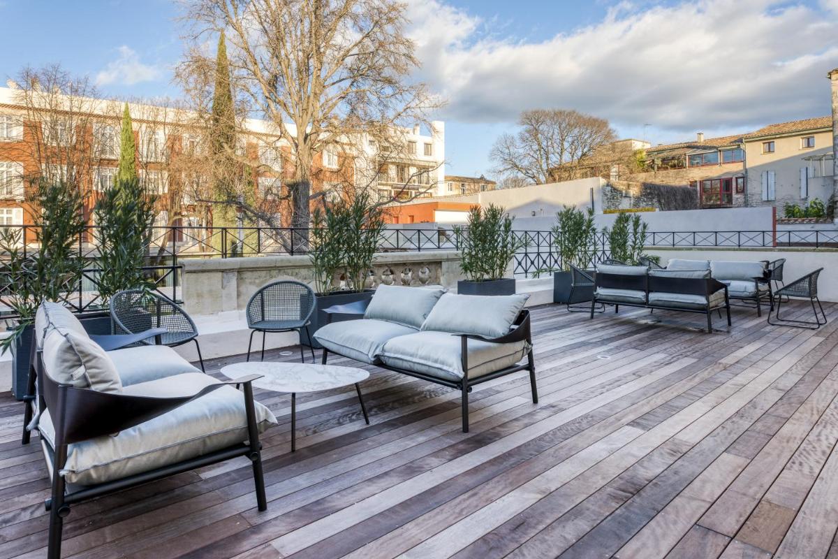 Coin salon dans l'établissement Maison Albar Hotels L’Imperator