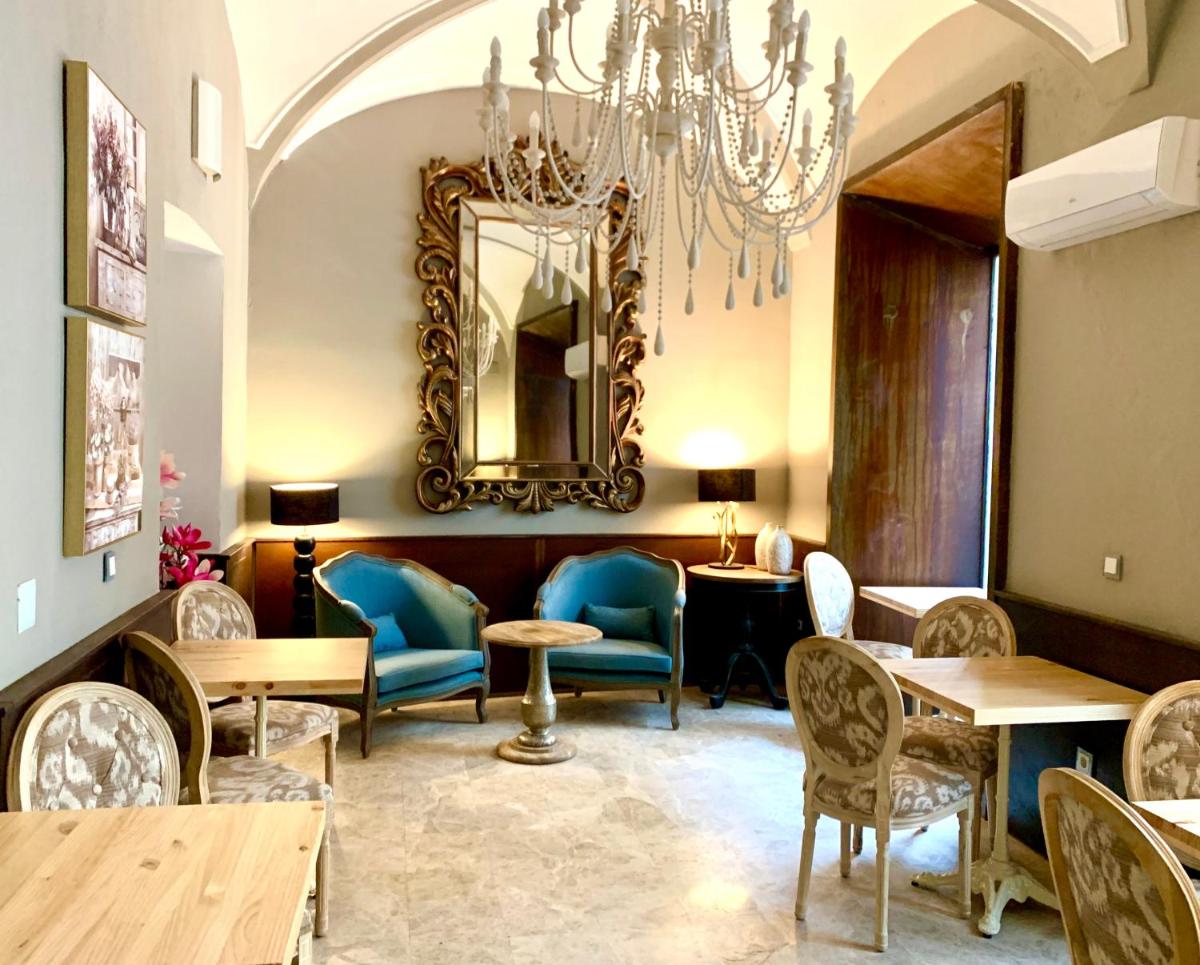 Zona de estar de Akla Hotel Mérida