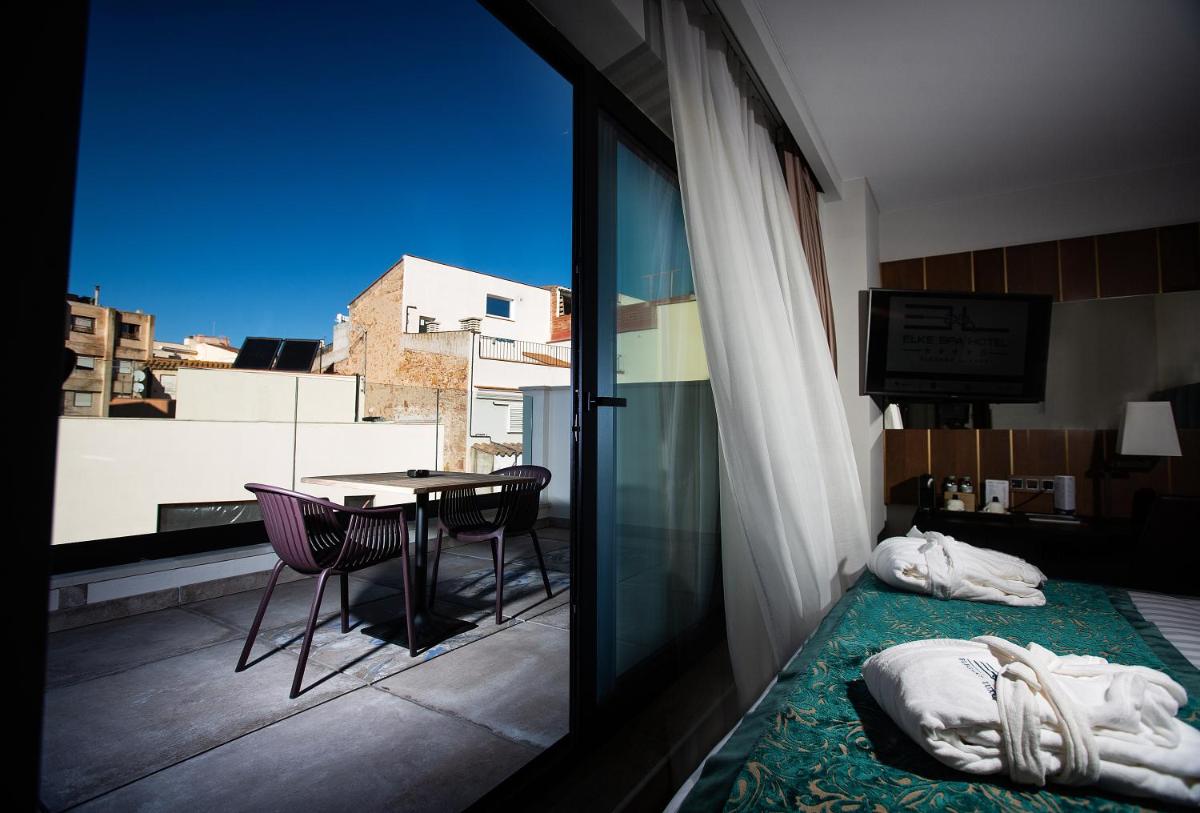 Un balcón o terraza de Boutique Hotel Élke Spa Superior