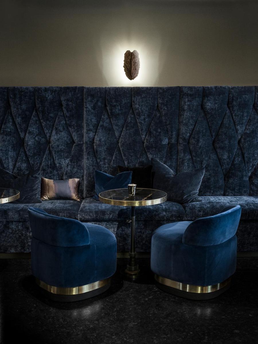 Coin salon dans l'établissement Monsieur Cadet Hotel & Spa