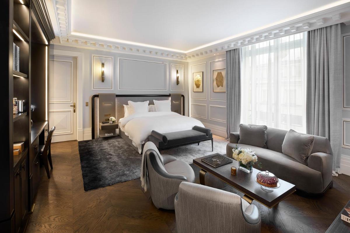 Un ou plusieurs lits dans un hébergement de l'établissement Maison Villeroy