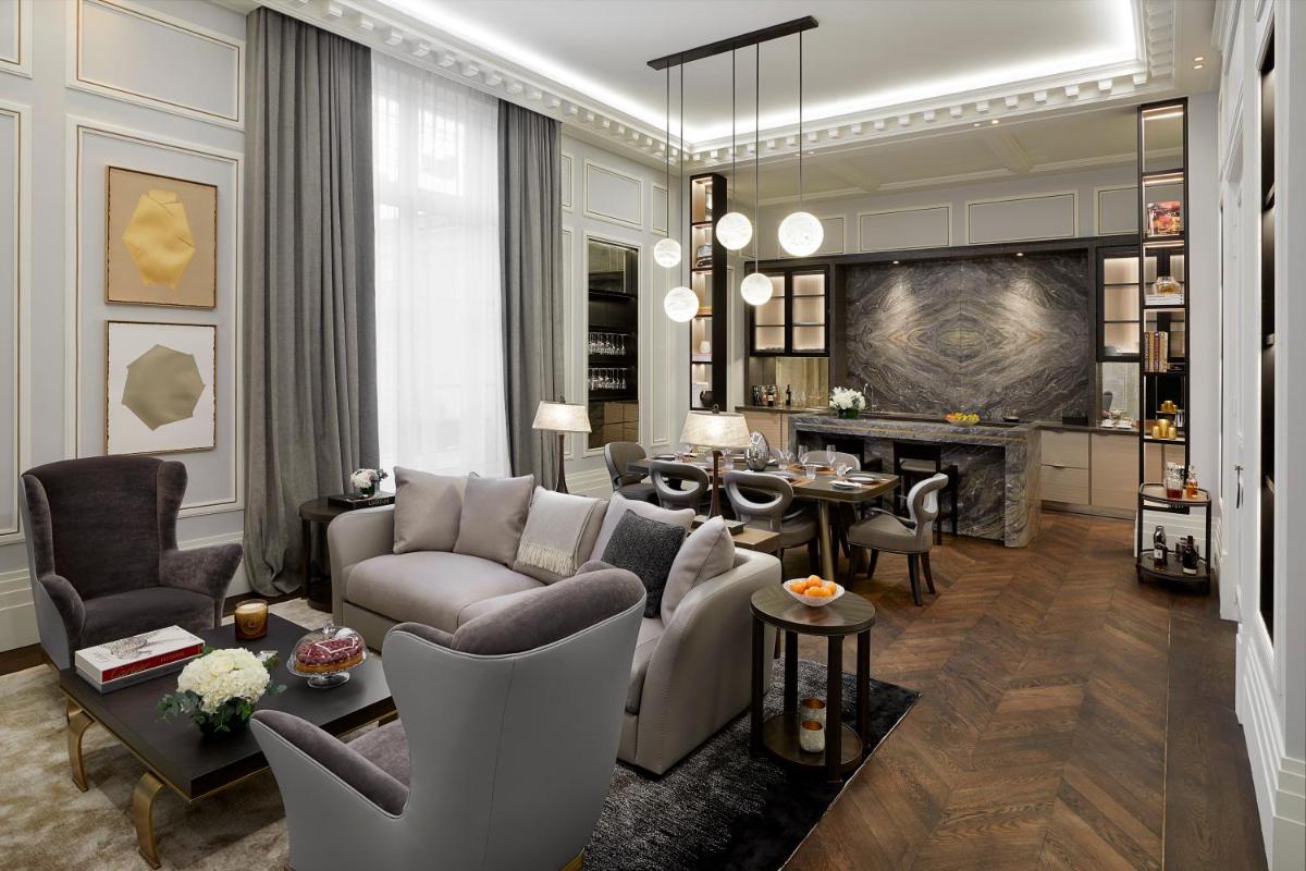Coin salon dans l'établissement Maison Villeroy