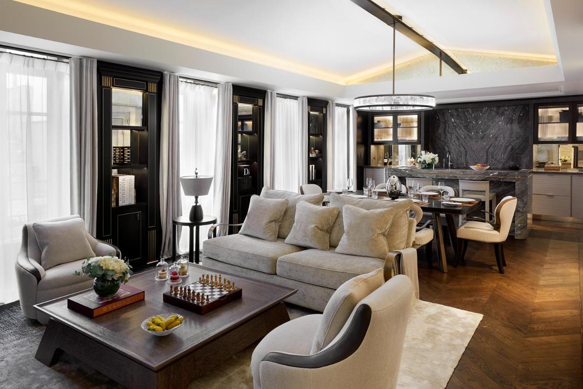 Coin salon dans l'établissement Maison Villeroy