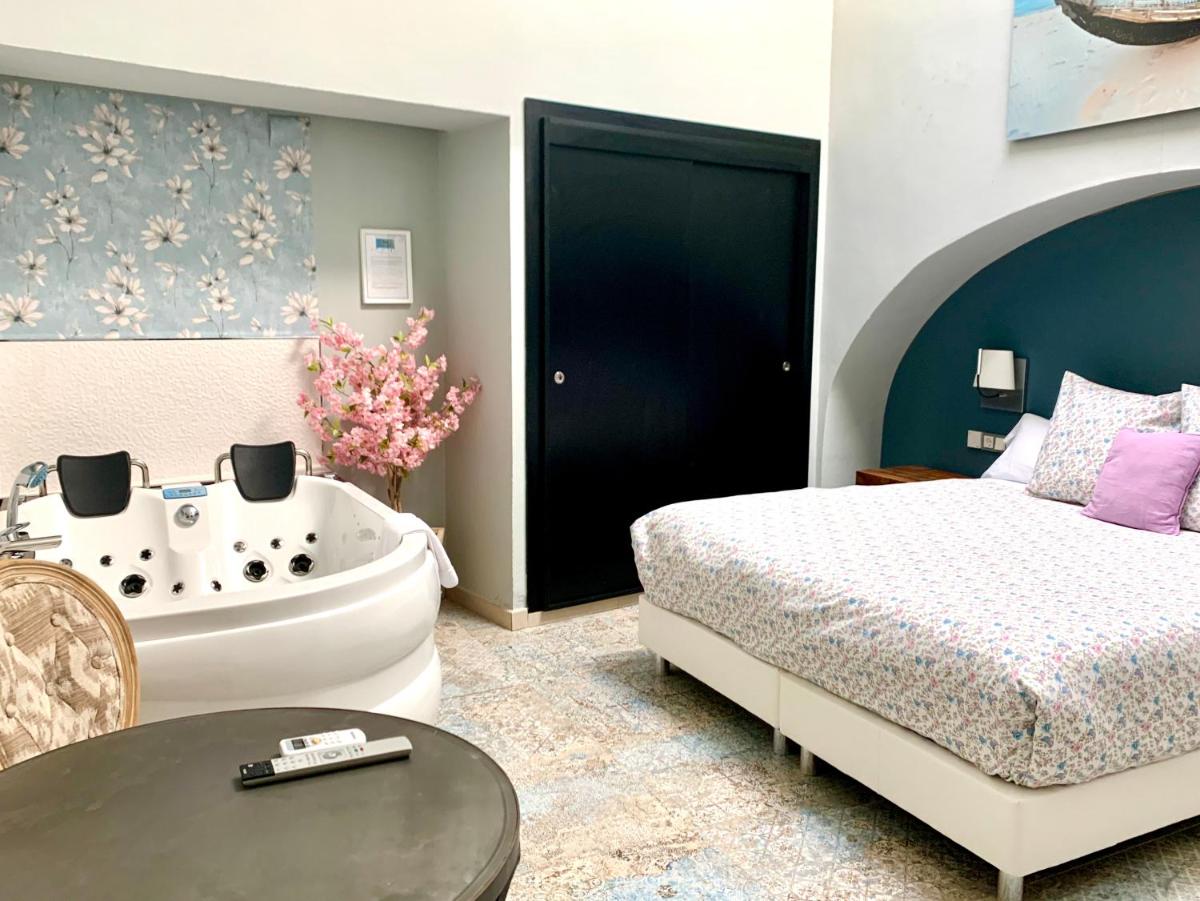 Cama o camas de una habitación en Akla Hotel Mérida