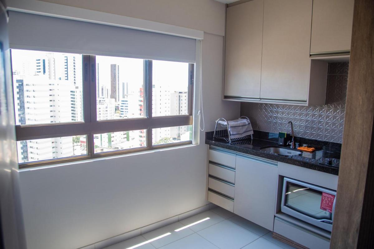 Flat no melhor de Boa Viagem, Vista para o mar, Andar Alto - Housity