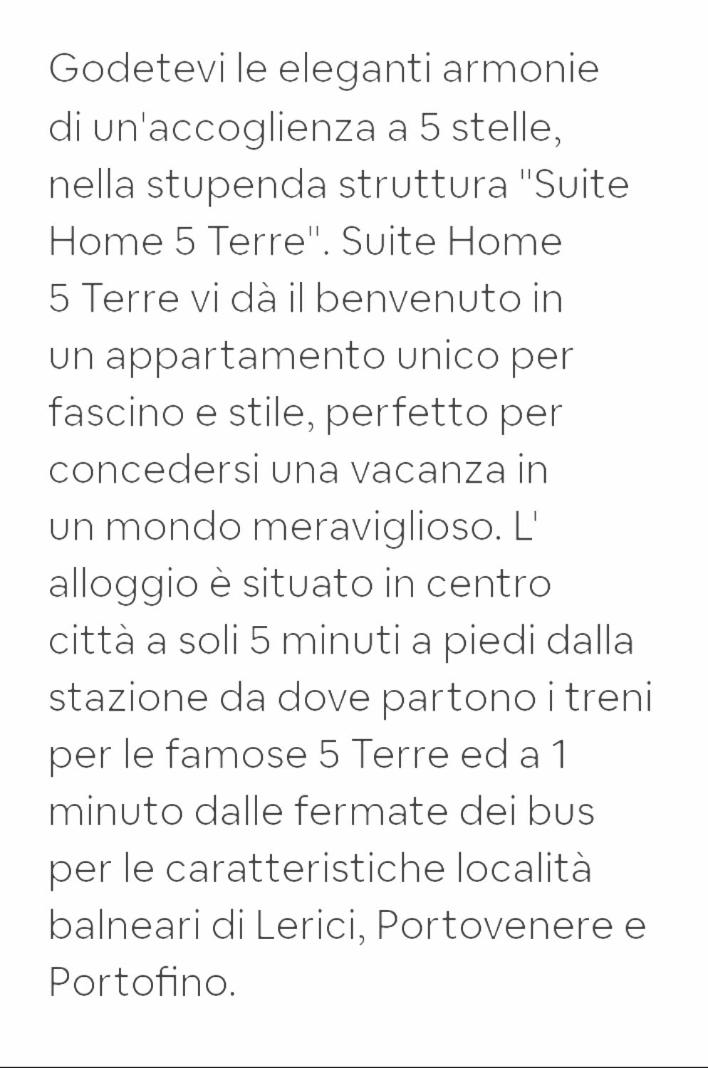 Suite Home 5 Terre - Housity