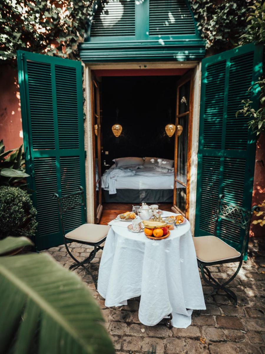 Terrasse ou espace extérieur de l'établissement Jardins Secrets