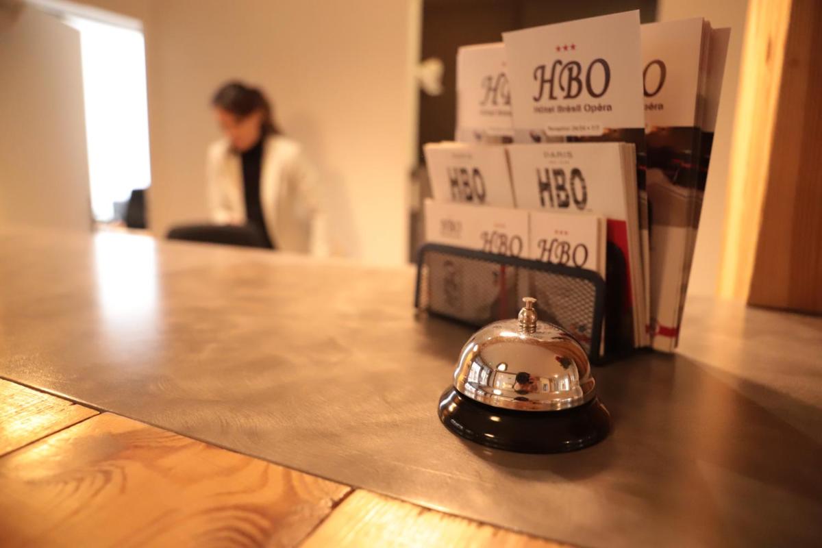 Certificat, récompense, panneau ou autre document affiché dans l'établissement Hôtel Brésil Opéra SPA