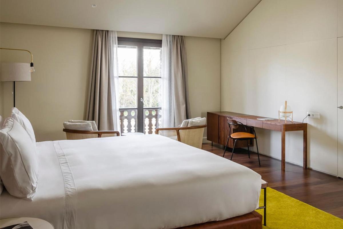 Cama o camas de una habitación en Torre del Remei