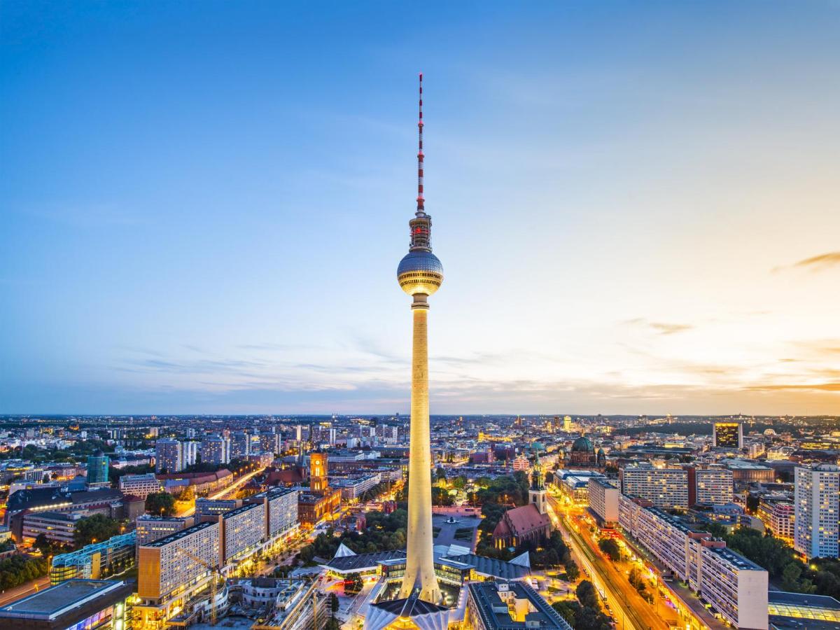 Ein allgemeiner Blick auf Berlin oder ein Stadtblick von des Hotels aus