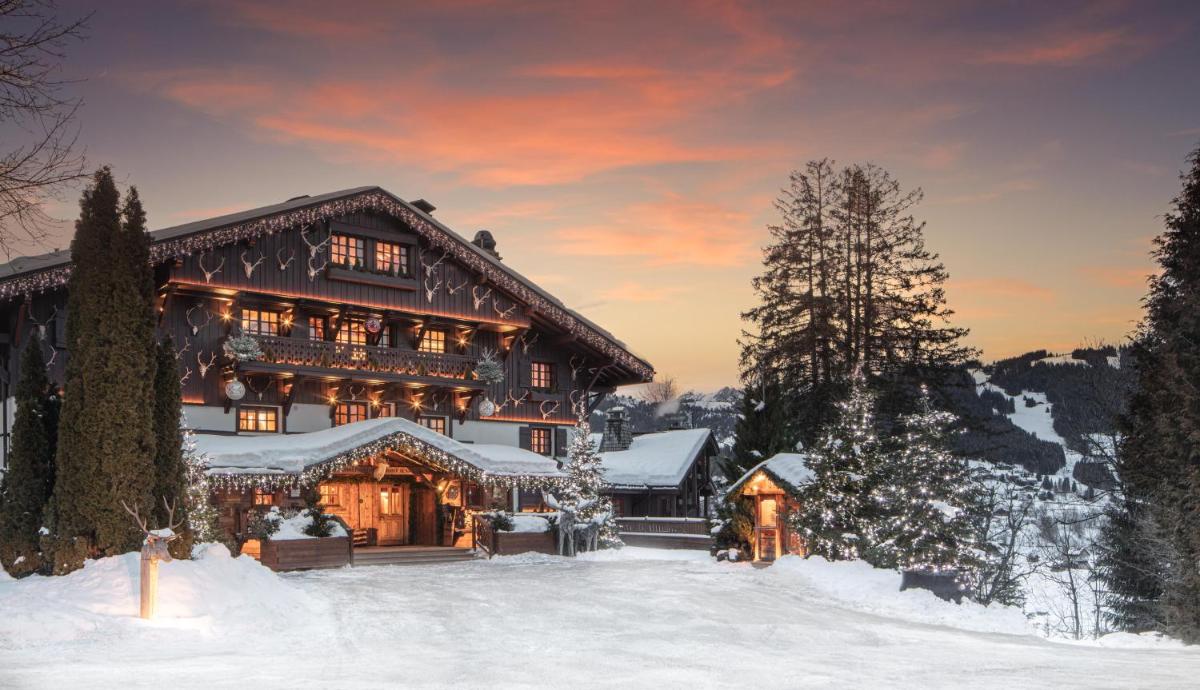 L'établissement Les Chalets du Mont d'Arbois & Spa, Megève en hiver L'établissement Les Chalets du Mont d'Arbois & Spa, Megève en hiver