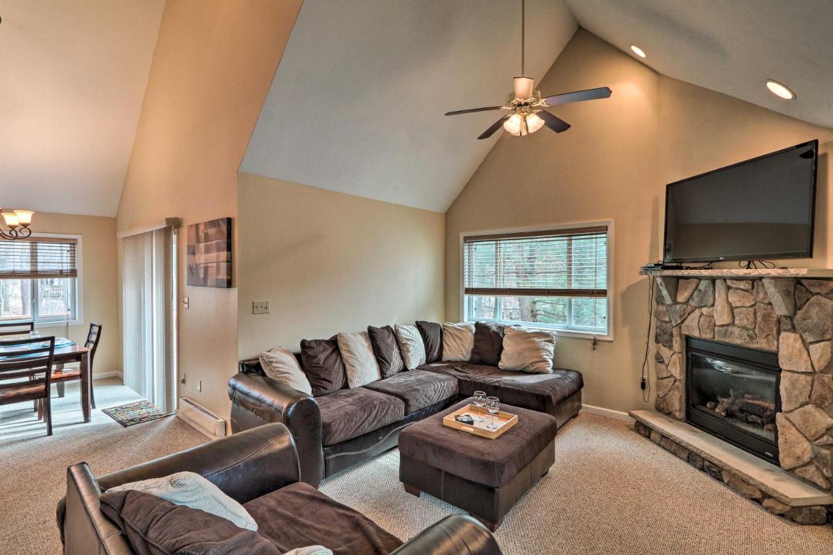 6 Mi to Skiing Family Poconos Home w Decks! - Housity